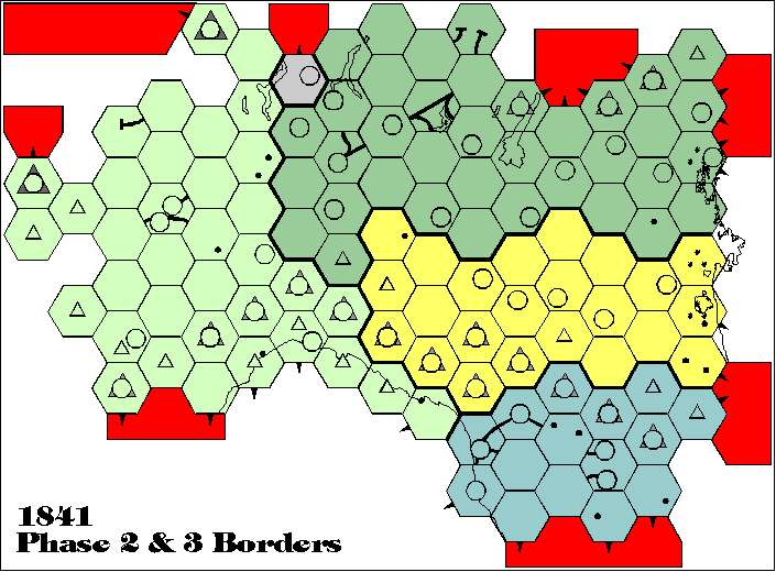 Borders in Phase 2 and 4