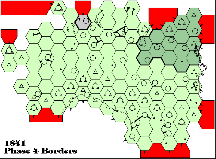 Borders in Phase 4